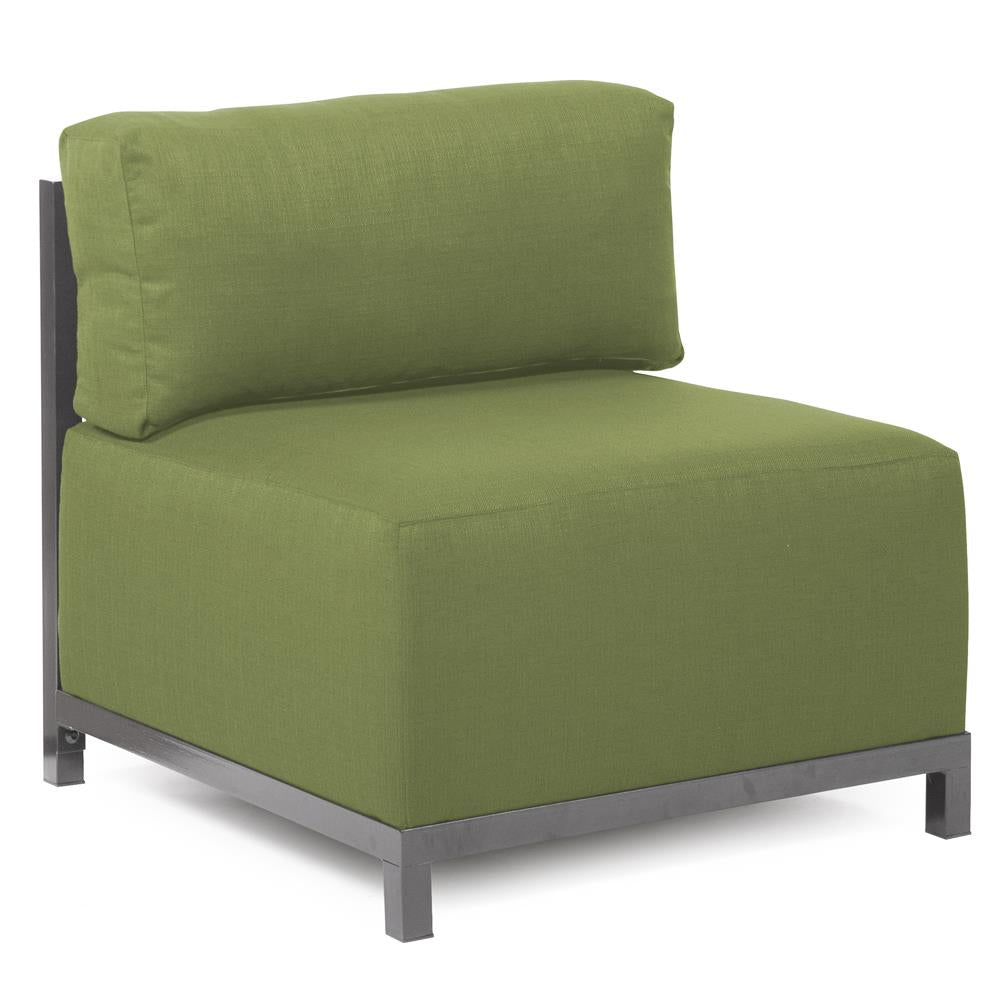 Howard Elliott Collection Axis Chair Seascape Moss Slipcover (Cover Only) Outdoor Living Howard Elliott Collection   