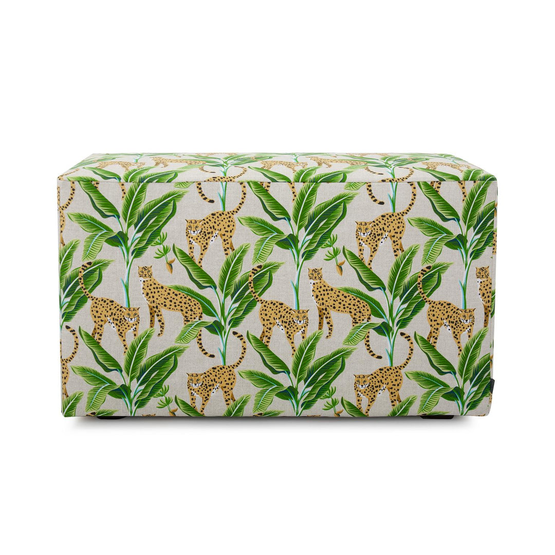 Howard Elliott Collection Outdoor Universal Bench Cover, Safari Natural Outdoor Living Howard Elliott Collection   