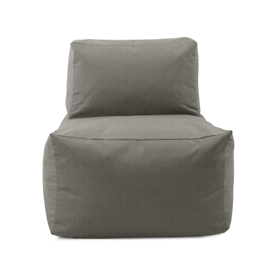 Howard Elliott Collection Outdoor Pouf Chair Cover, Driftwood Sand