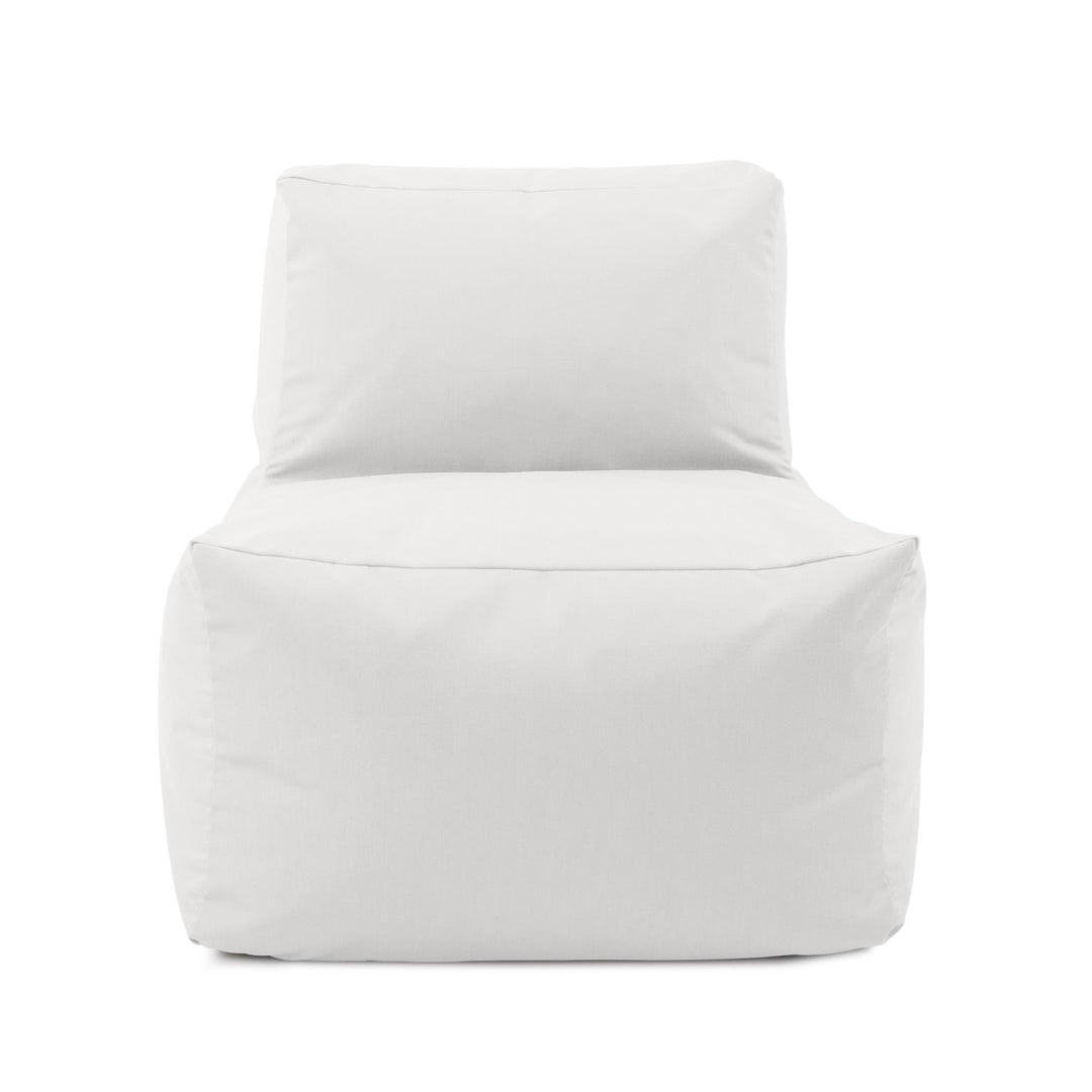 Howard Elliott Collection Outdoor Pouf Chair Cover, Seascape Natural