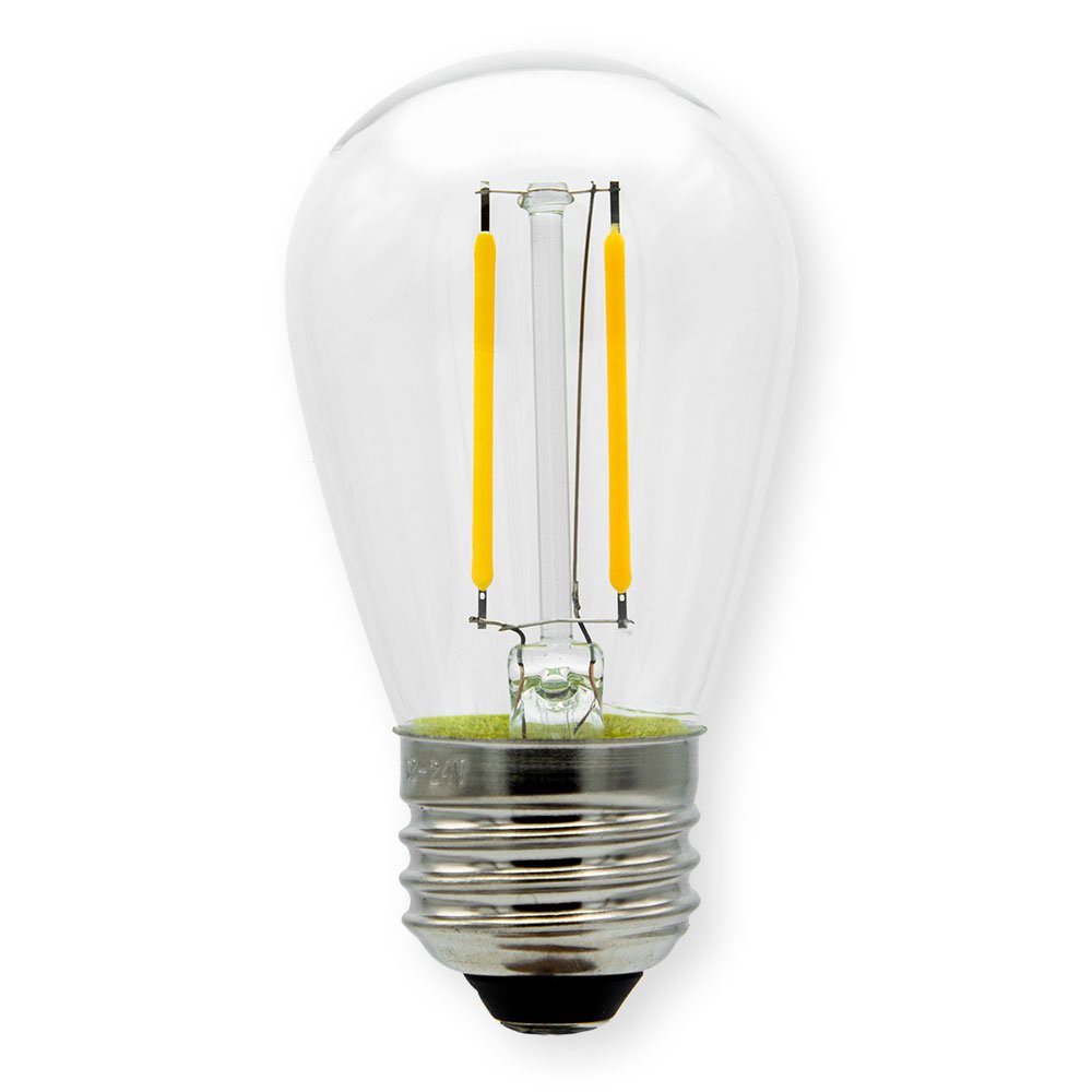 S14 BISTRO LIGHT 12V Light Bulb Emery Allen 2 2200 12V AC/DC