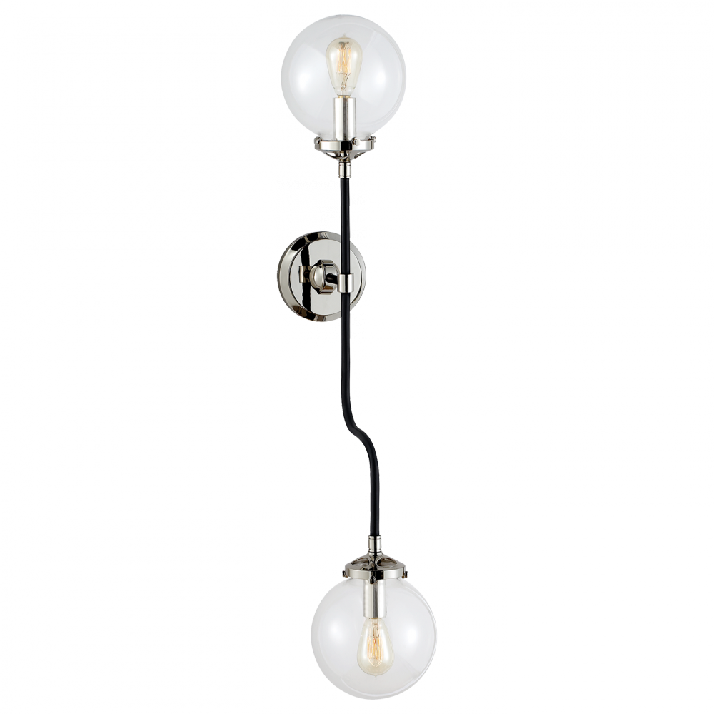 Visual Comfort & Co. Bistro Double Wall Sconce Wall Sconces Visual Comfort & Co.   