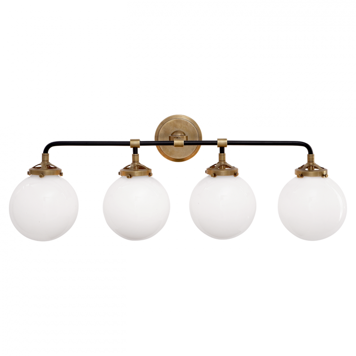 Visual Comfort & Co. Bistro Four Light Bath Sconce Vanity Lights Visual Comfort & Co.   