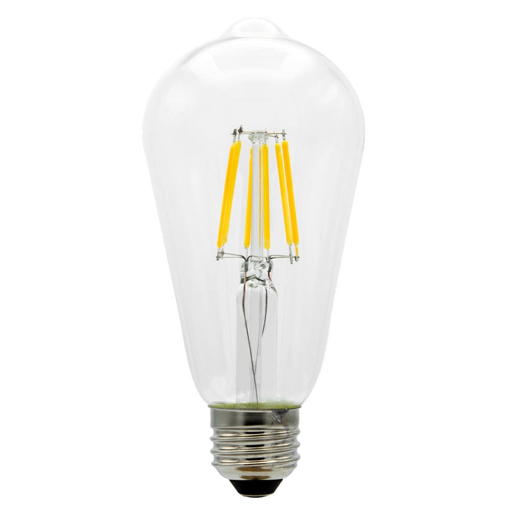 Emery Allen S21 Bistro Light Bulbs Emery Allen 2700 Clear Lens 