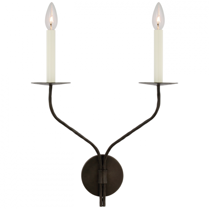 Visual Comfort & Co. Belfair Large Double Sconce Wall Sconces Visual Comfort & Co.   