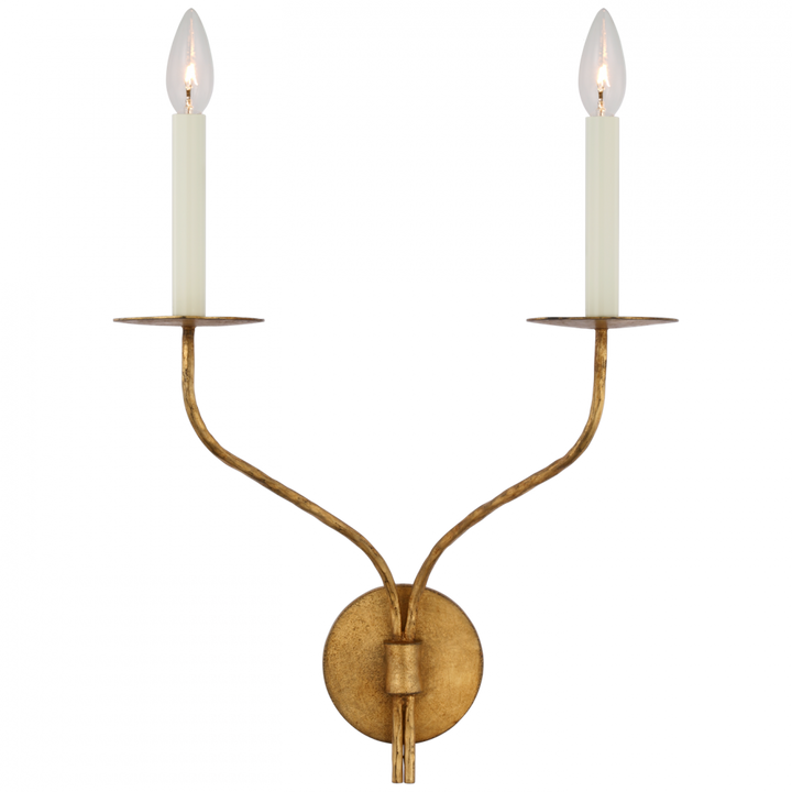 Visual Comfort & Co. Belfair Large Double Sconce Wall Sconces Visual Comfort & Co.   