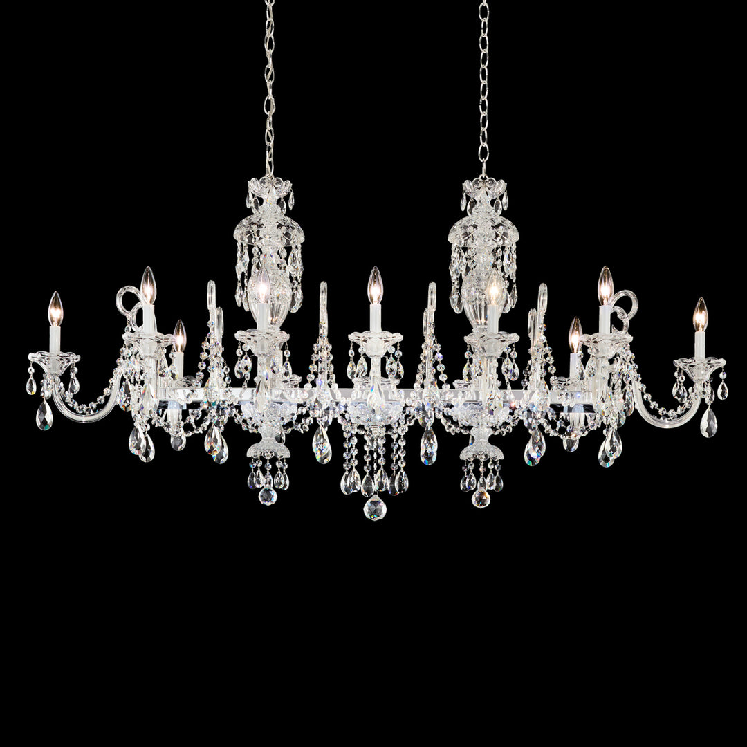 Schonbek Signature Sterling Linear Chandelier