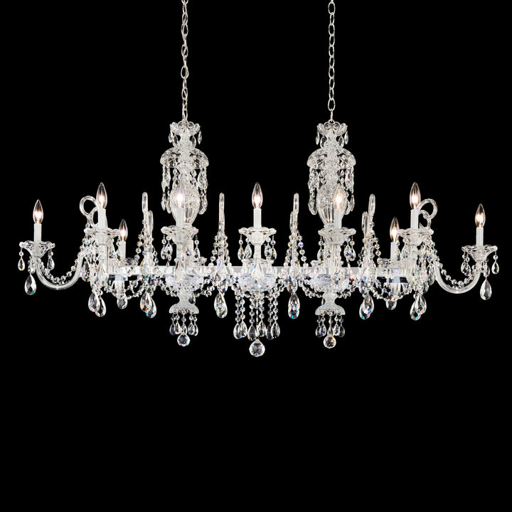 Schonbek Signature Sterling Linear Chandelier