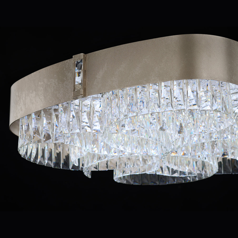 Schonbek Signature LEDZeppa Flush Mount S70624-48R