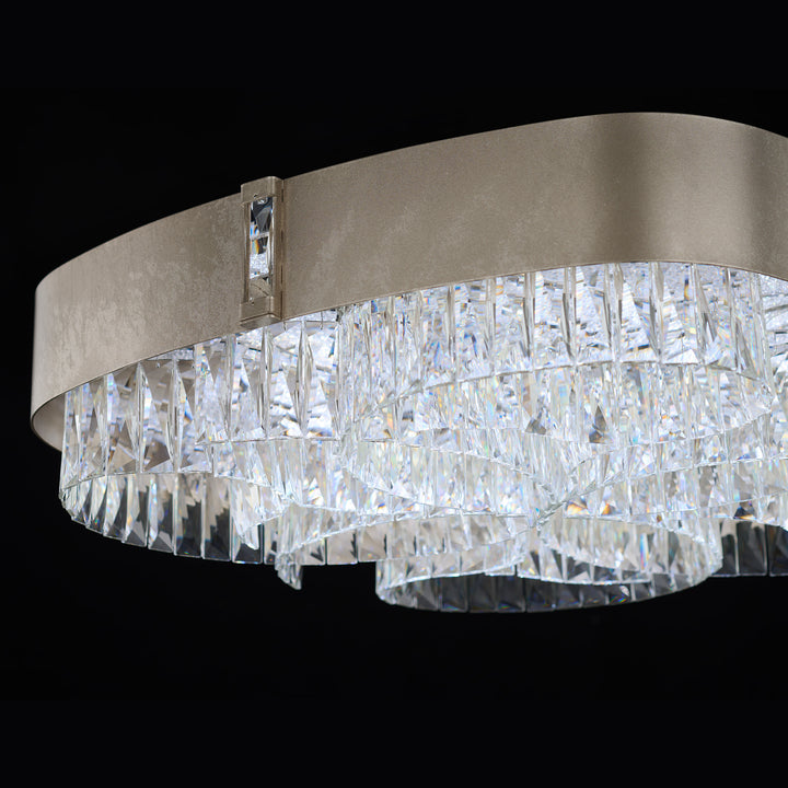 Schonbek Signature LEDZeppa Flush Mount S70624-48R
