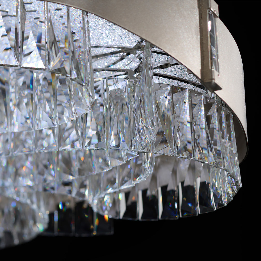 Schonbek Signature LEDZeppa Flush Mount S70624-48R
