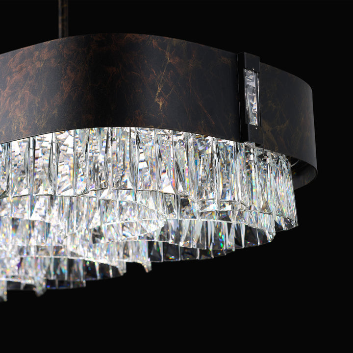 Schonbek Signature LEDZeppa Linear Pendant S70649-76R