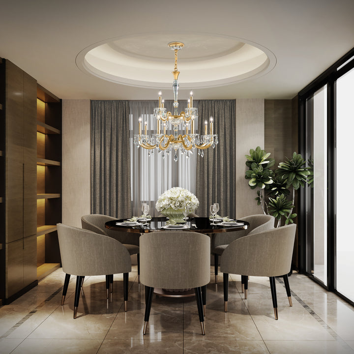 Schonbek Signature Napoli Chandelier S7612N-22R