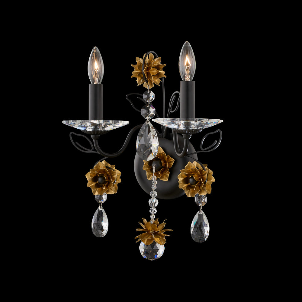 Schonbek Signature Camellia Wall Sconce S8002-5122R