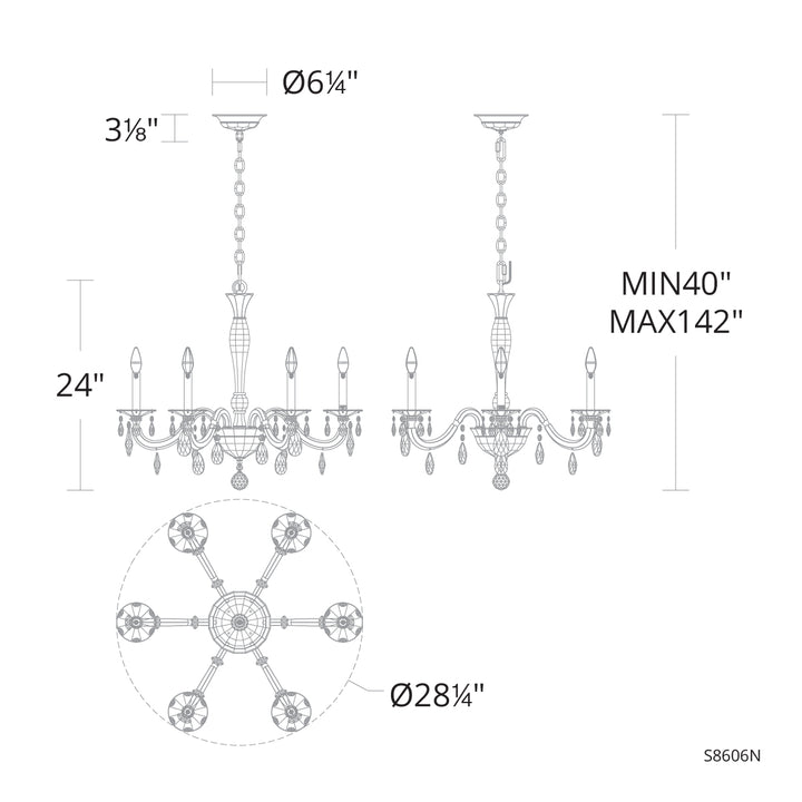Schonbek Signature San Marco Chandelier
