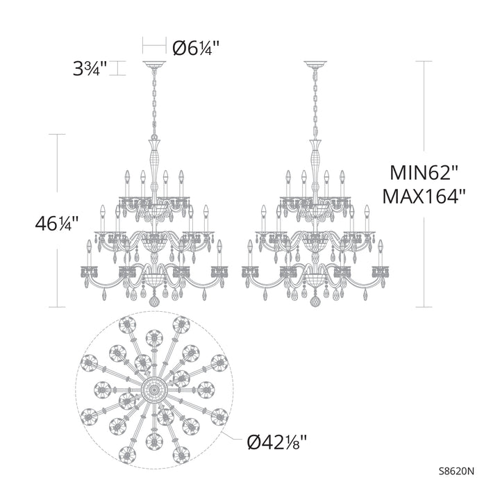 Schonbek Signature San Marco Chandelier
