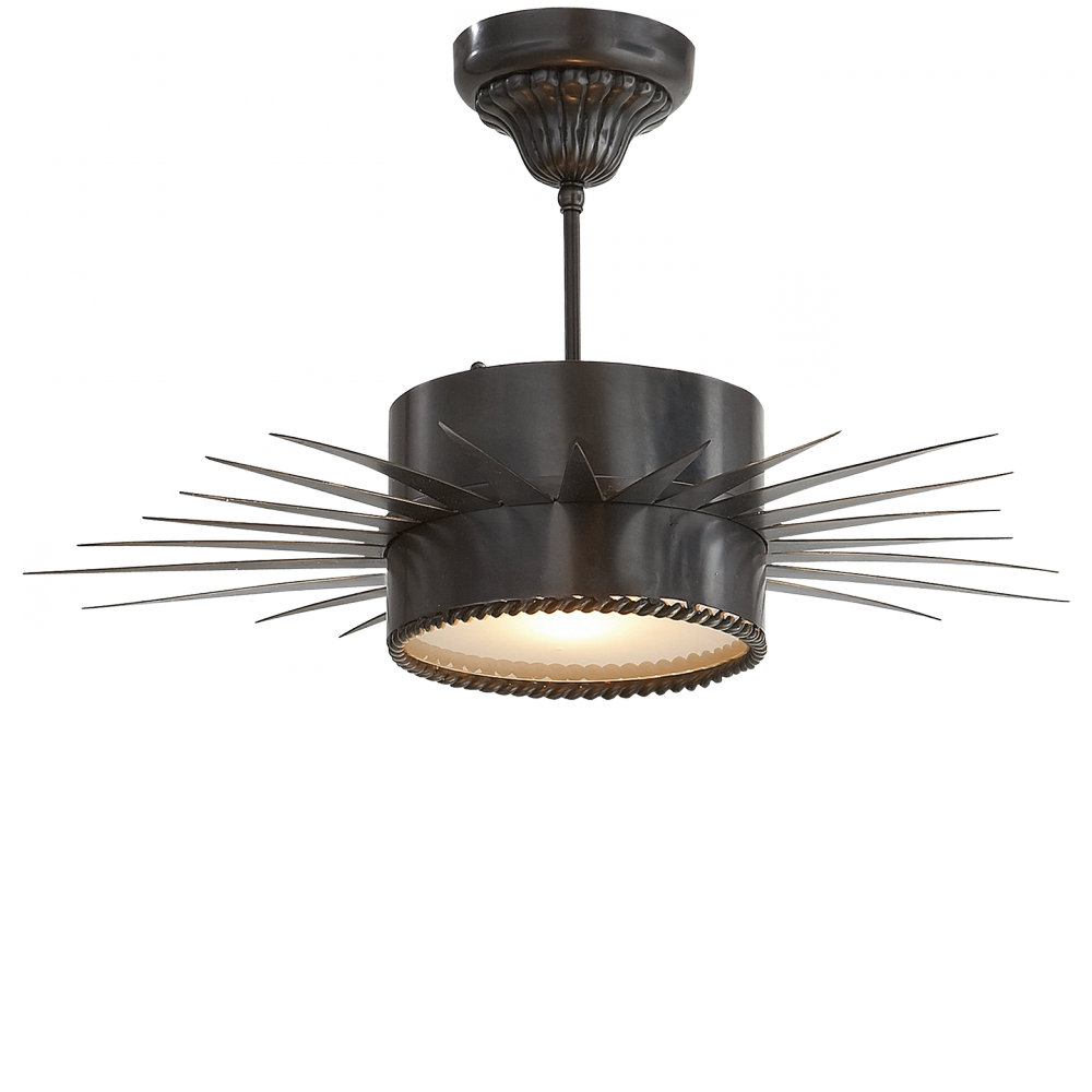 Visual Comfort & Co. Soleil Medium Semi-Flush Ceiling Flush Mounts Visual Comfort & Co.   