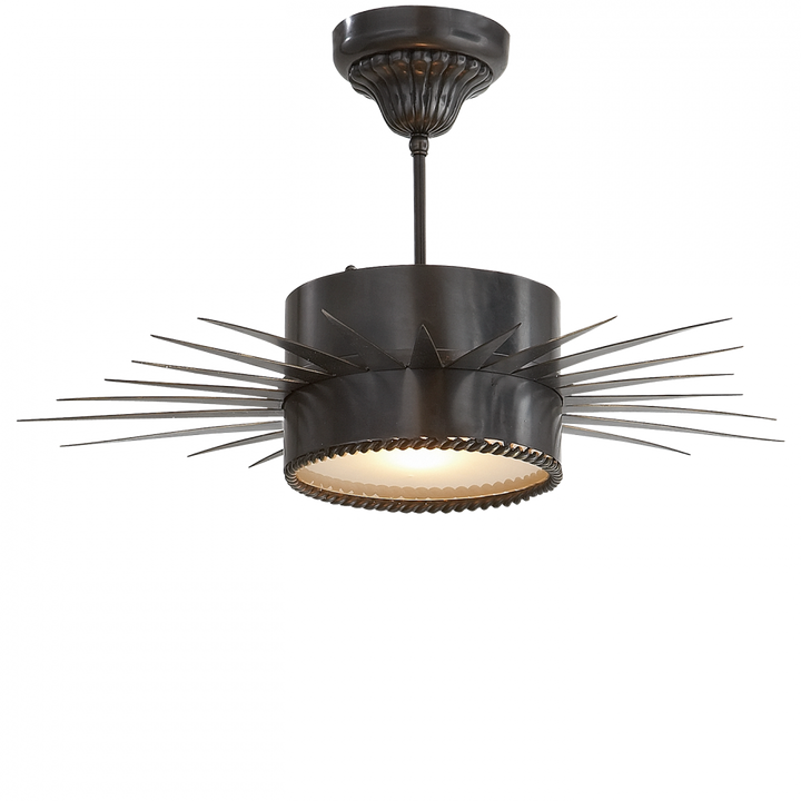 Visual Comfort & Co. Soleil Medium Semi-Flush Ceiling Flush Mounts Visual Comfort & Co.   