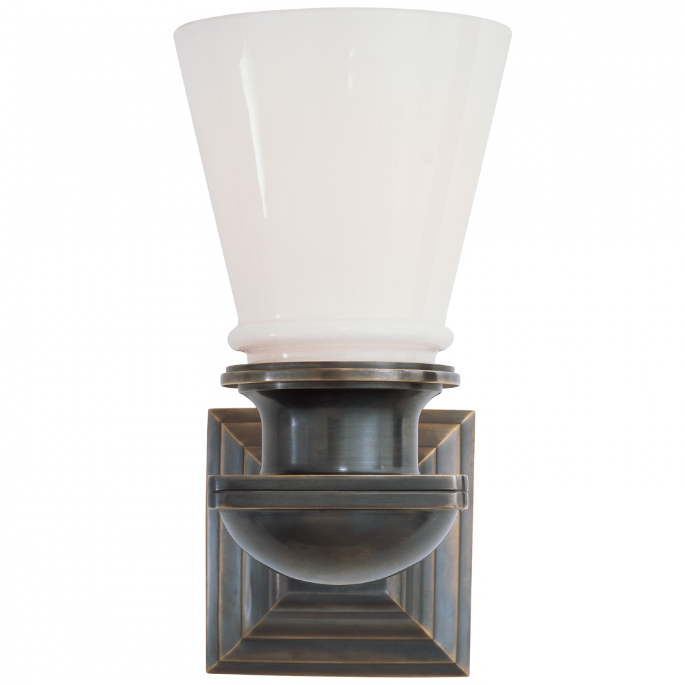 Visual Comfort & Co. New York Subway Single Light Wall Sconces Visual Comfort & Co.   