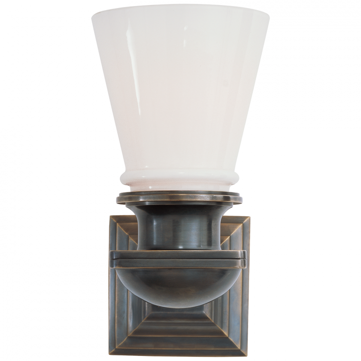 Visual Comfort & Co. New York Subway Single Light Wall Sconces Visual Comfort & Co.   