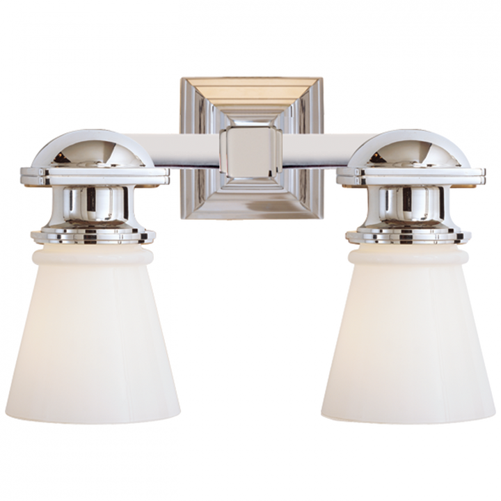 Visual Comfort & Co. New York Subway Double Light Wall Sconces Visual Comfort & Co.   