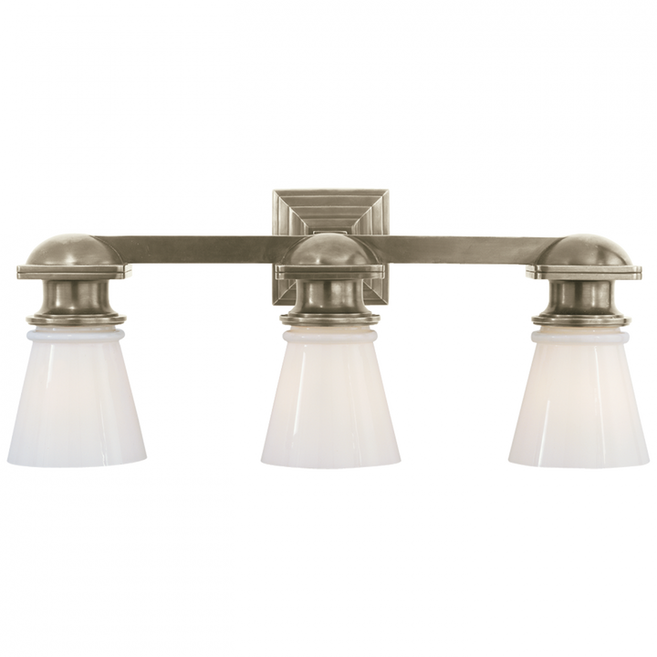 Visual Comfort & Co. New York Subway Triple Light Wall Sconces Visual Comfort & Co.   