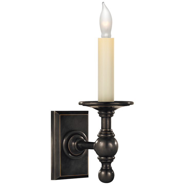 Visual Comfort & Co. Single Library Classic Sconce Wall Sconces Visual Comfort & Co.   