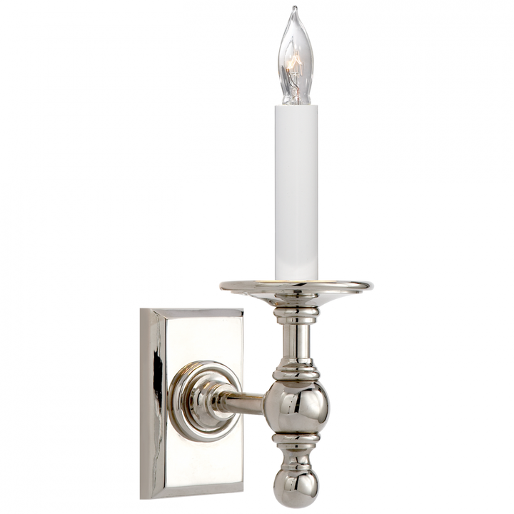 Visual Comfort & Co. Single Library Classic Sconce Wall Sconces Visual Comfort & Co.   