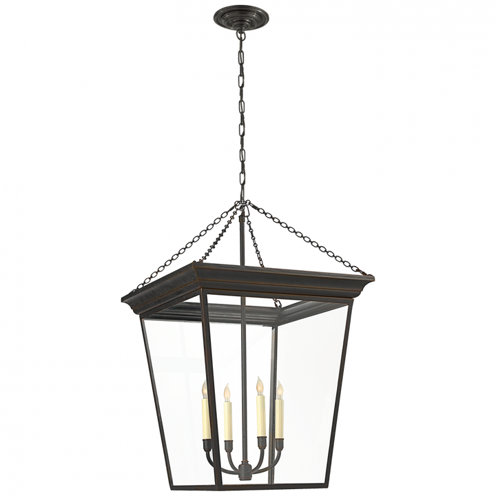 Visual Comfort & Co. Cornice Large Lantern Pendants Visual Comfort & Co.   