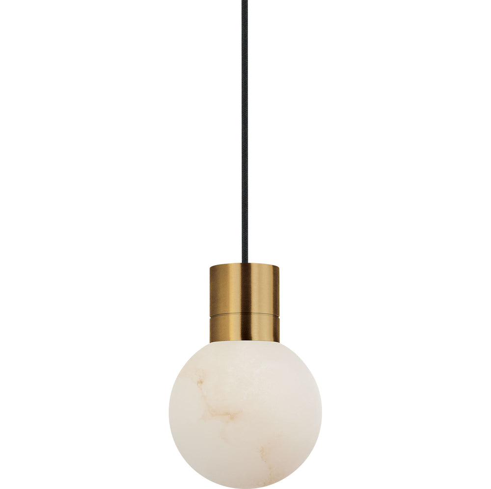 Visual Comfort Modern (formerly Tech Lighting) Mina Alabaster Small Pendant