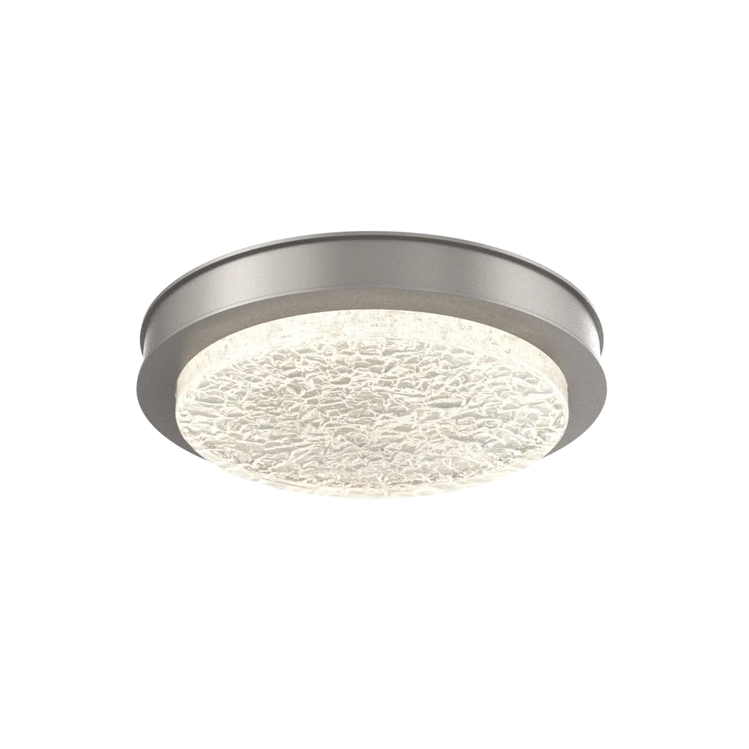 Hammerton Studio Iris Large Sconce / Flush Mount Beige Silver / None