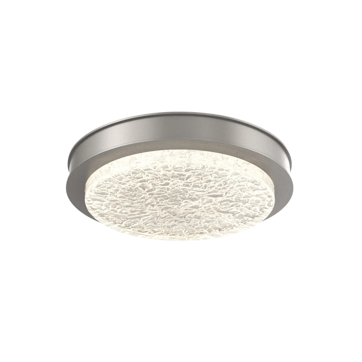 Hammerton Studio Iris Large Sconce / Flush Mount Beige Silver / None