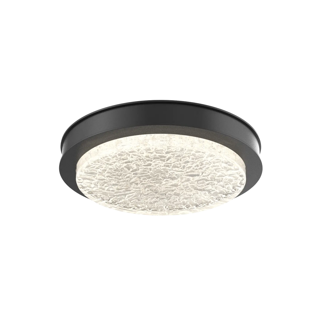 Hammerton Studio Iris Large Sconce / Flush Mount Matte Black / None