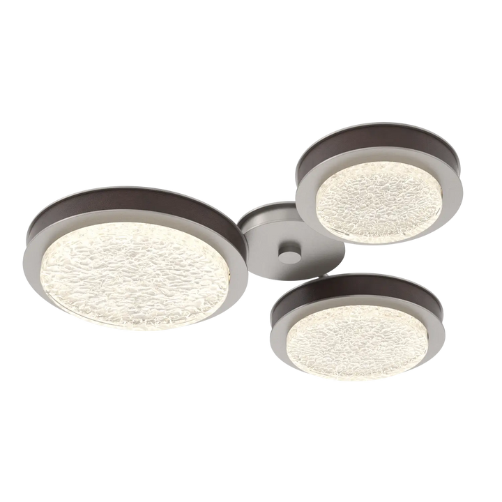 Hammerton Studio Iris Round Hub & Spoke Beige Silver / 3-Piece / Cocoa Leather