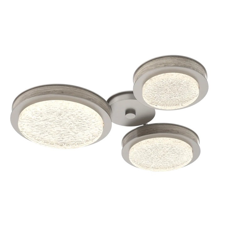 Hammerton Studio Iris Round Hub & Spoke Beige Silver / 3-Piece / Ash Wood