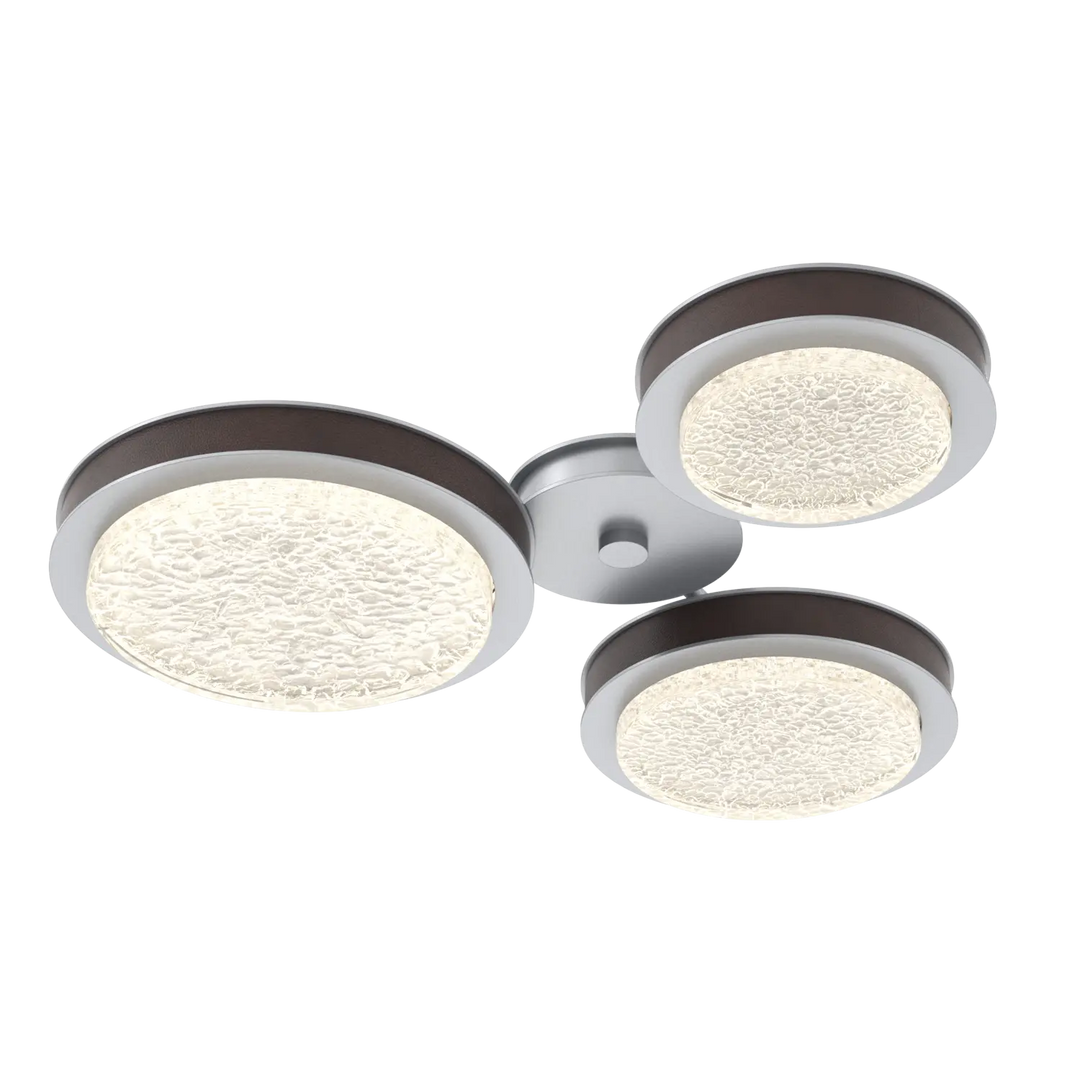 Hammerton Studio Iris Round Hub & Spoke Classic Silver / 3-Piece / Cocoa Leather