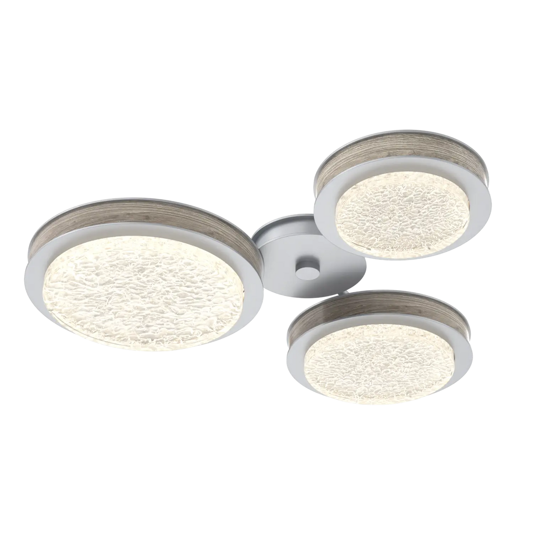 Hammerton Studio Iris Round Hub & Spoke Classic Silver / 3-Piece / Ash Wood