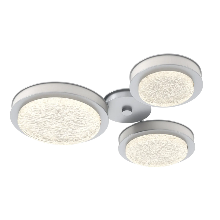 Hammerton Studio Iris Round Hub & Spoke Classic Silver / 3-Piece / Salt White