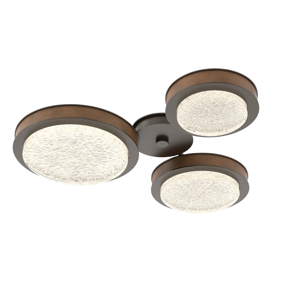 Hammerton Studio Iris Round Hub & Spoke Flat Bronze / 3-Piece / Nutmeg Leather