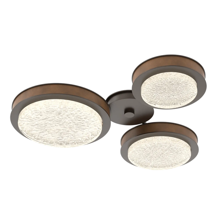 Hammerton Studio Iris Round Hub & Spoke Flat Bronze / 3-Piece / Nutmeg Leather