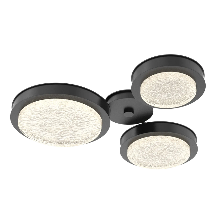 Hammerton Studio Iris Round Hub & Spoke Matte Black / 3-Piece / None