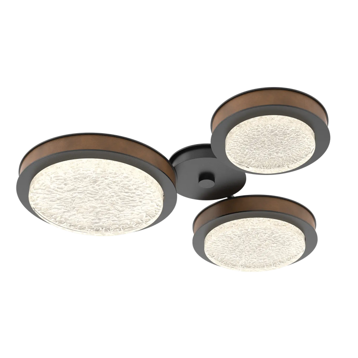 Hammerton Studio Iris Round Hub & Spoke Matte Black / 3-Piece / Nutmeg Leather