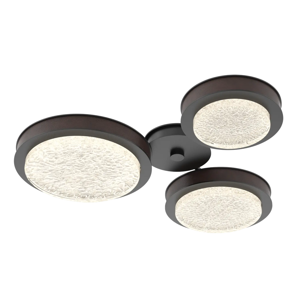 Hammerton Studio Iris Round Hub & Spoke Matte Black / 3-Piece / Cocoa Leather
