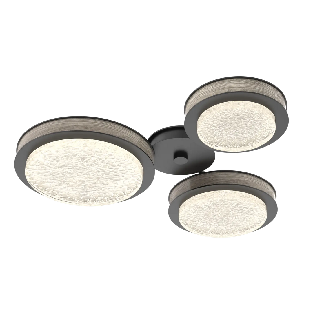 Hammerton Studio Iris Round Hub & Spoke Matte Black / 3-Piece / Ash Wood