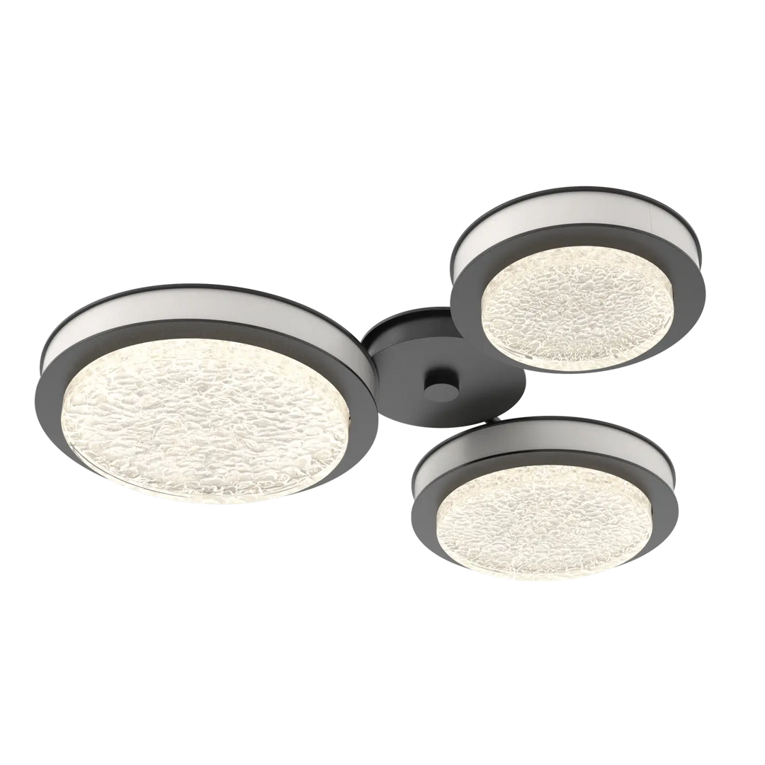 Hammerton Studio Iris Round Hub & Spoke Matte Black / 3-Piece / Salt White