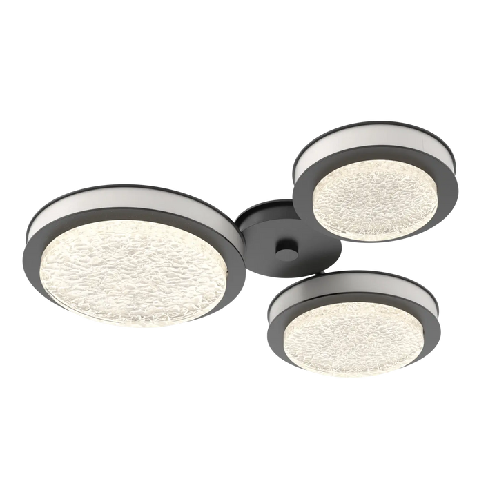 Hammerton Studio Iris Round Hub & Spoke Matte Black / 3-Piece / Salt White