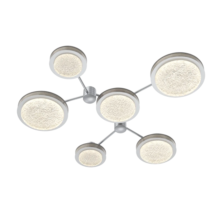 Hammerton Studio Iris Round Hub & Spoke Classic Silver / 6-Piece / Ash Wood