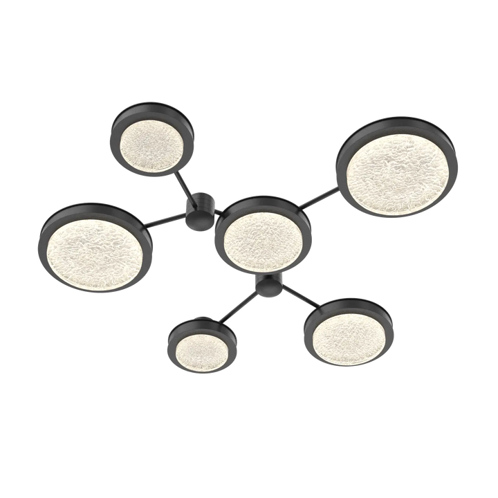 Hammerton Studio Iris Round Hub & Spoke Matte Black / 6-Piece / None