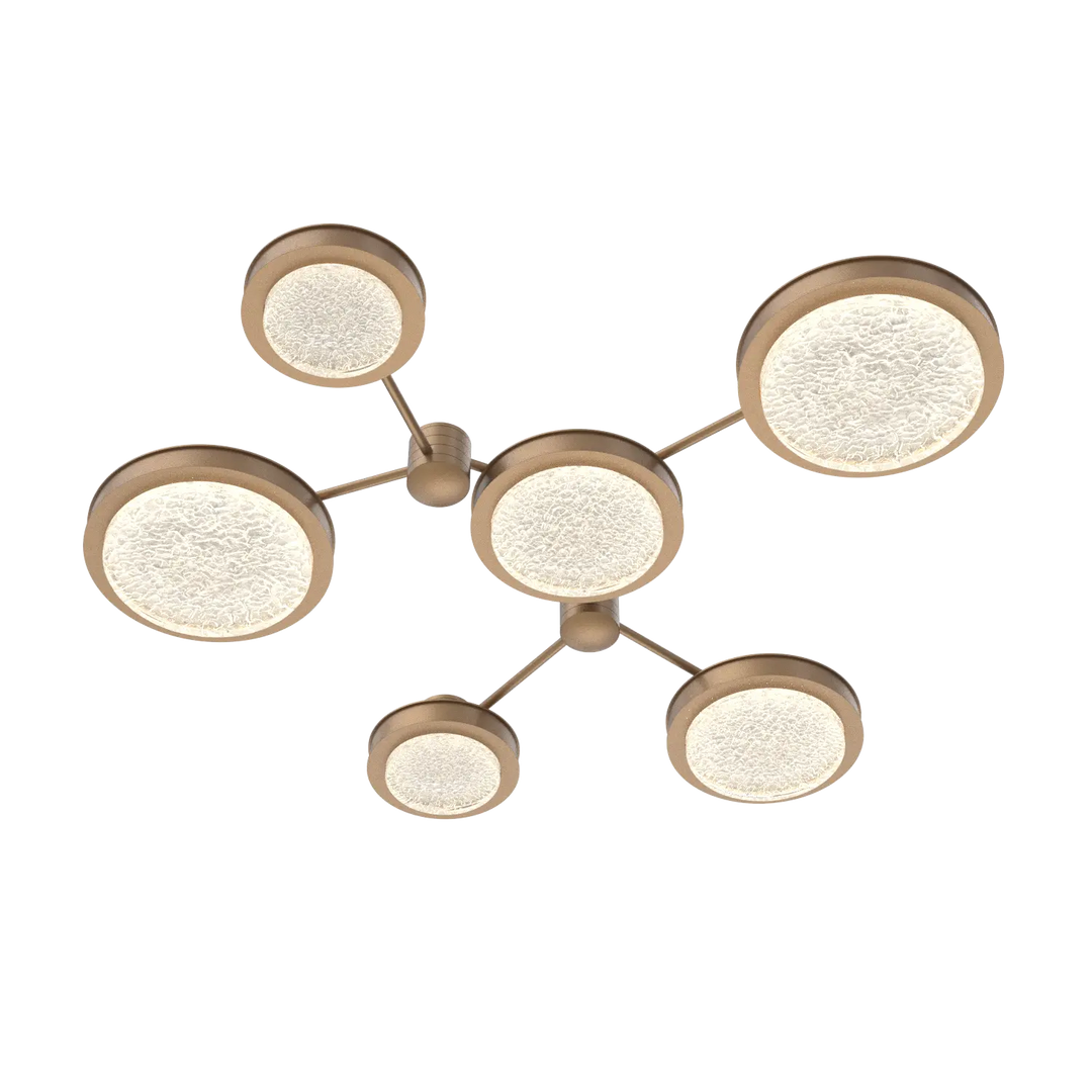 Hammerton Studio Iris Round Hub & Spoke Novel Brass / 6-Piece / None