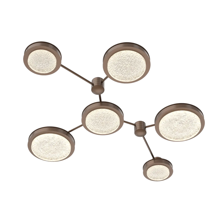 Hammerton Studio Iris Linear Hub & Spoke Burnished Bronze / None